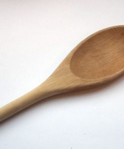 African wooden cooking spoon - Handcrafted (Small)